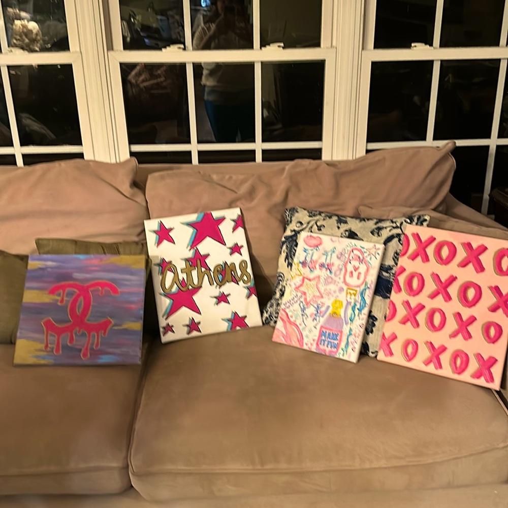 Athens Georgia dorm art